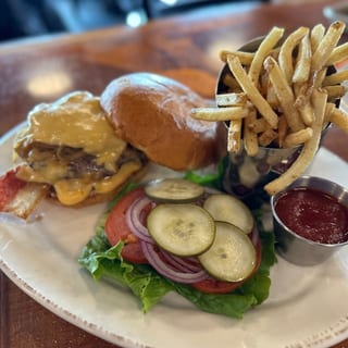 Double Bacon Smash Burger
