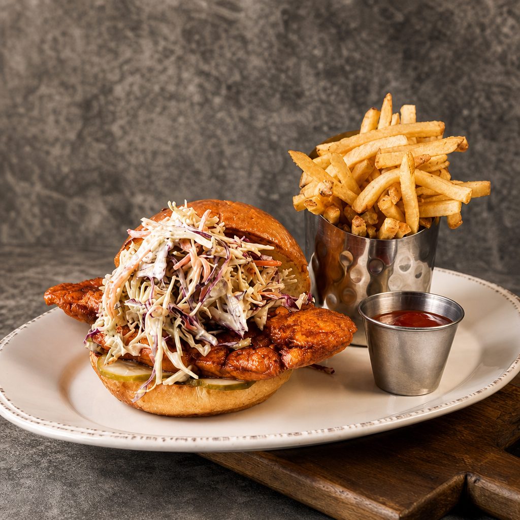 Nashville Hot Chicken Sandwich.