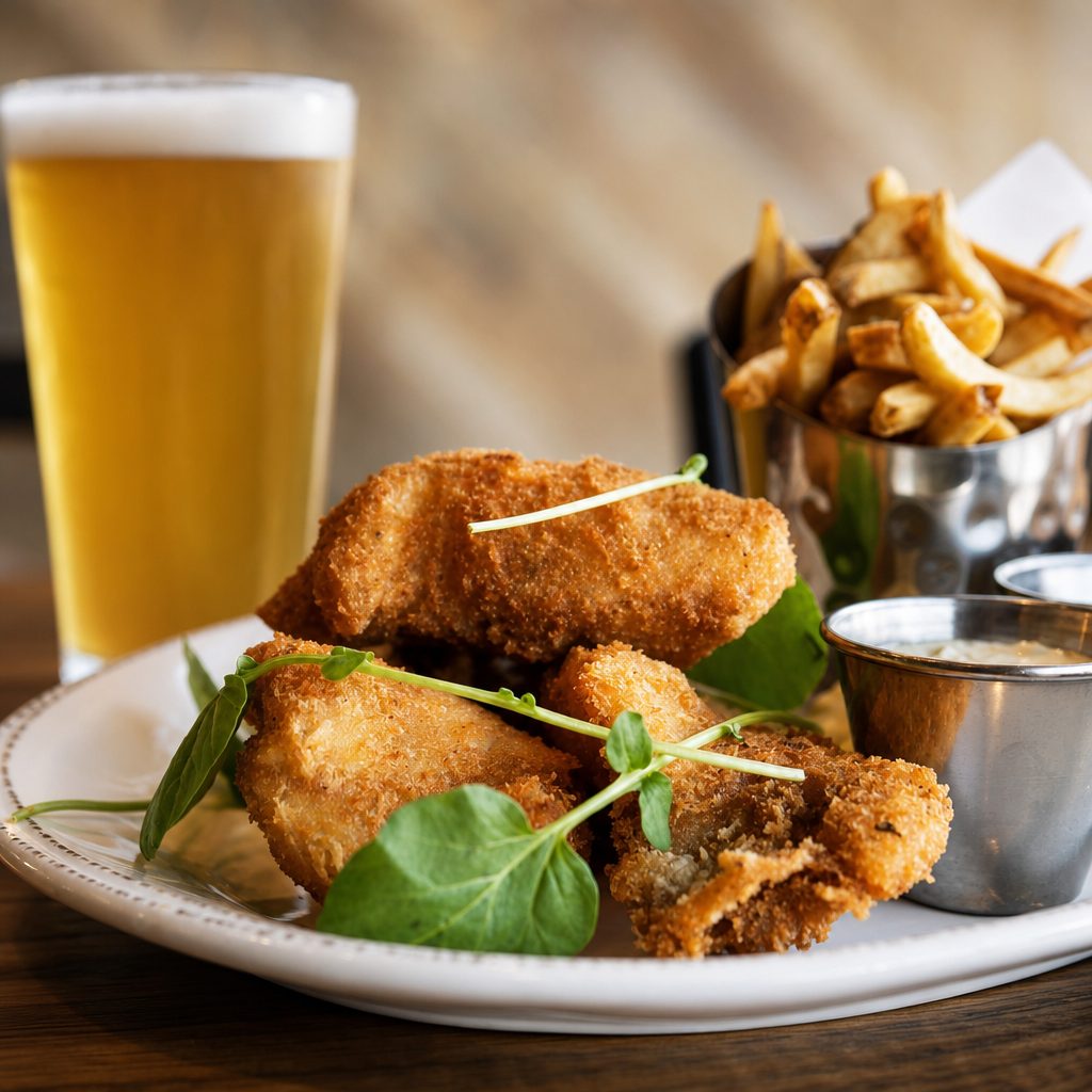 Fish N Hand Cut Fries.